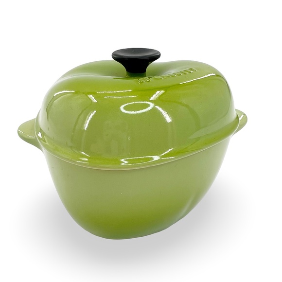 Le Creuset Green Apple Petite Mini Casserole Cocotte - Picture 1 of 7